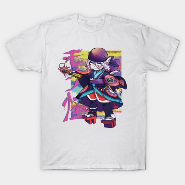 Kusuriuri and his sword T-Shirt by Ancsi